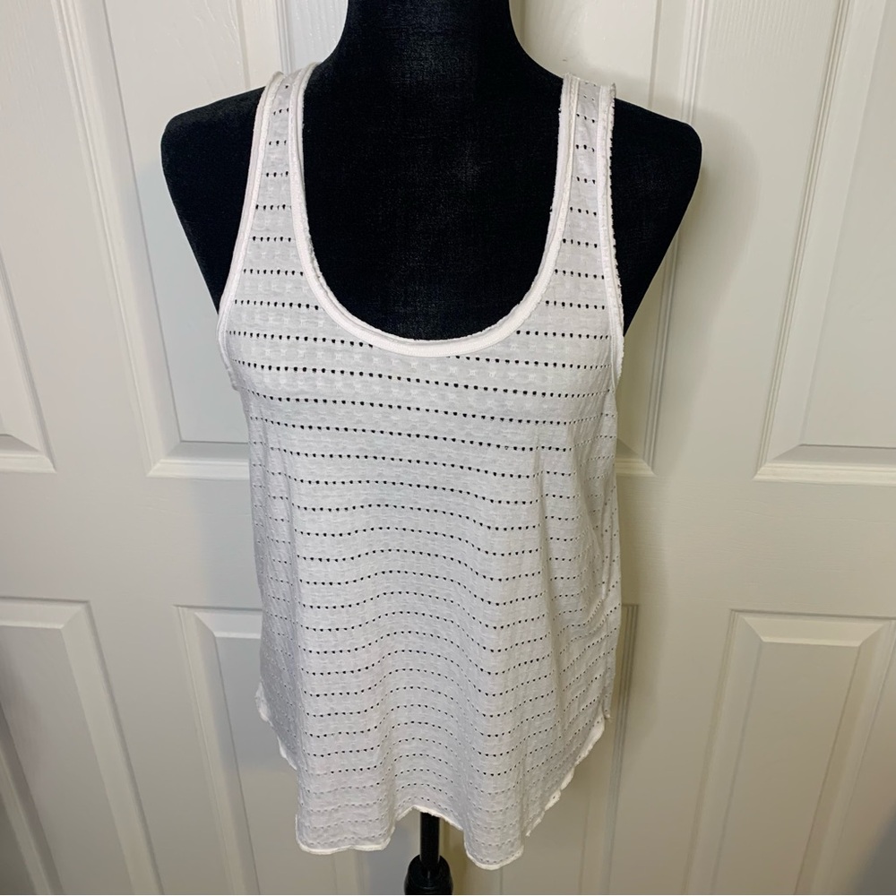Abercrombie & Fitch White Tank Top - Picture 2 of 4